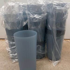 Brand New in box Set of 24 plastic Drinking Glasses
